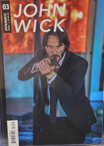 John Wick #3 - Dynamite - 2018 - Photo Variant
