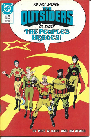 The Outsiders #10 - DC Comics - 1986