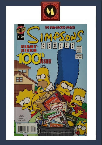 Simpsons Comics #100 - Bongo Comics - 2004