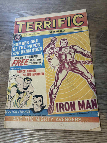 Terrific #1 - Odhams Press Ltd / British - 1967