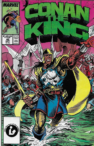 Conan the King #42- Marvel Comic - 1987