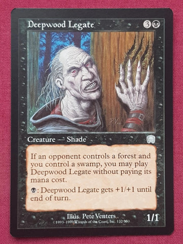 "Deepwood Legate" - Magic The Gathering Card - Mercadian Masques