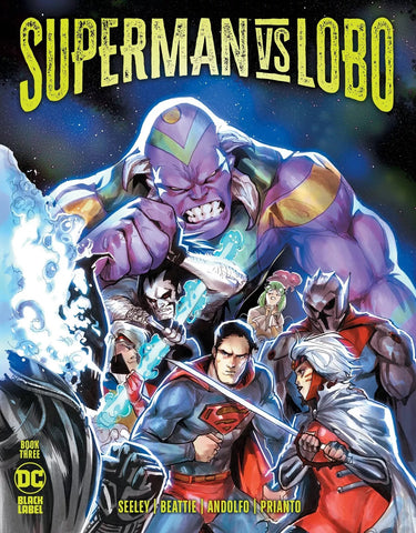 Superman vs Lobo #3 - DC Black Label - 2021