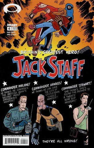 Jack Staff #4 - Image Comics - 2003