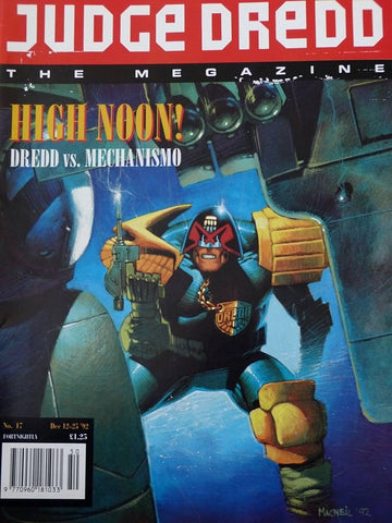 Judge Dredd Megazine #17 19 20 21 (Four Issues) - 1992/3