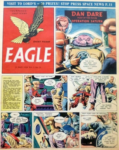 Eagle Comic Vol.5 No.21 - British - 1954
