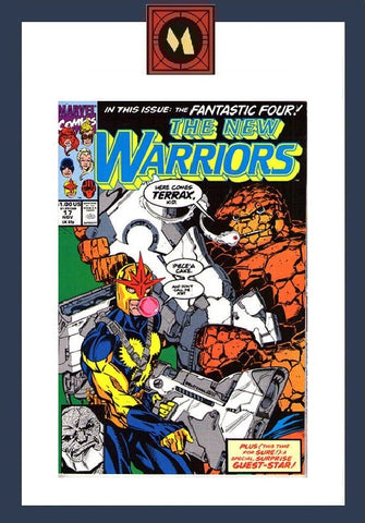 New Warriors #17 - Marvel Comics - 1991