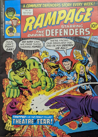 Rampage Comic #30 - Marvel Comic/British - 1978