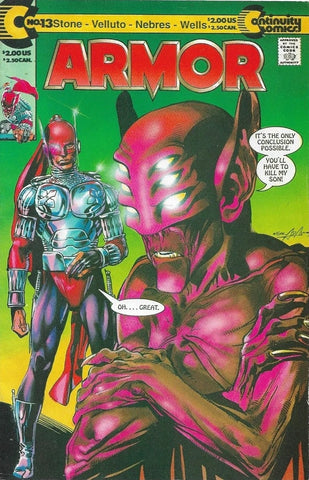 Armor #13  - Continuity Comics - 1993 - Final Issue!