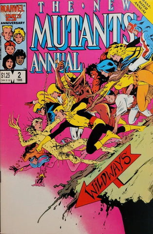 The New Mutants Annual #2 - Marvel Comics - 1986 - 1st App. Psylocke