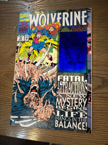 Wolverine #75 - Marvel Comics - 1993 - Hologram Direct Edition