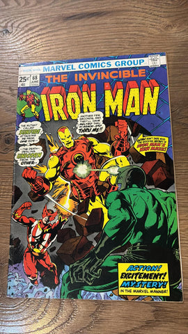Invincible Iron Man #68 - Marvel Comics - 1974