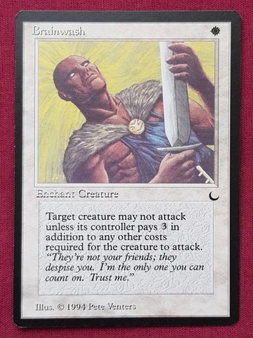"Brainwash" x4 - Magic The Gathering Card - The Dark - 4-Card Playset