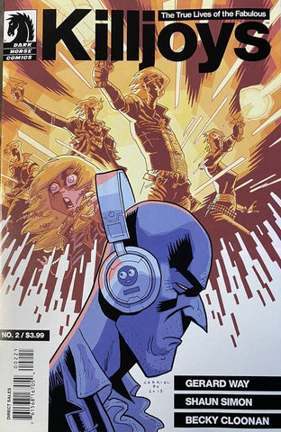 True Lives Of The Fabulous Killjoys #2 - Dark Horse - 2013 - Gabriel Ba Variant