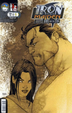 Iron and the Maiden #1 - Aspen Comics - 2008 - Cover B