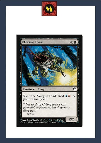 "Morgue Toad" - Magic The Gathering Card -  Duel Decks