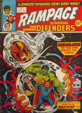 Rampage #13 - Marvel Comics / British - 1978