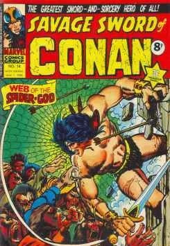 Savage Sword of Conan #14 - Marvel Comics / British - 1975