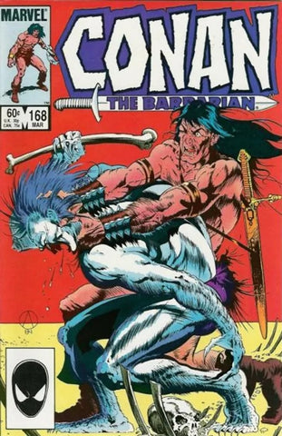 Conan The Barbarian #168 - Marvel Comics - 1985