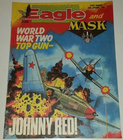 Eagle and Mask 28th January 1989 - British Comic