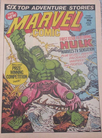 Marvel Comic #330 - #333  - Marvel/British Comic - 1979