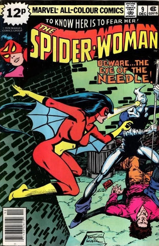Spider-Woman #9 - Marvel Comics - 1978 - Pence Copy