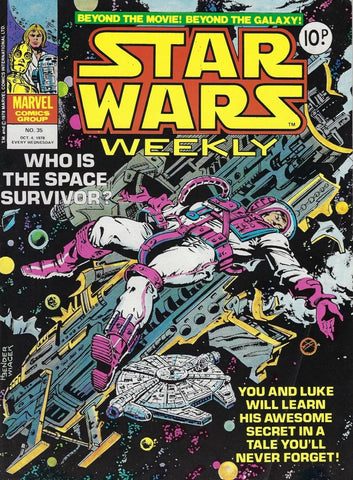 Star Wars Weekly #35 36 37 38 39 (5x Comics) - Marvel/British - 1978