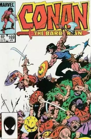 Conan The Barbarian #169 - Marvel Comics - 1985