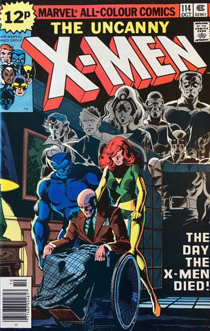 Uncanny X-Men #114 - Marvel Comics - 1978 - Pence Copy