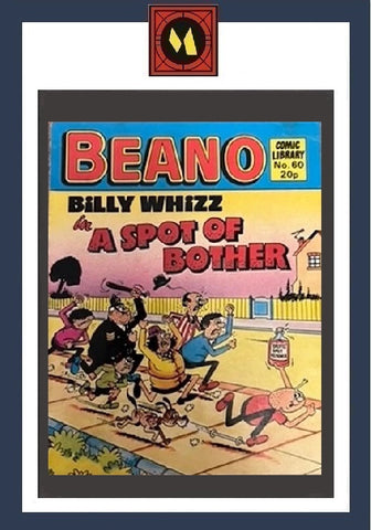 Beano Comic Library LOT Nos:- #60 - #66 & #69 (8x Comics) - Digest-Sized