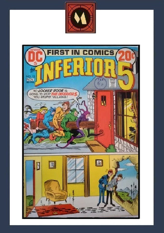 Inferior 5 #12 - DC Comics - 1972 - Final Issue!
