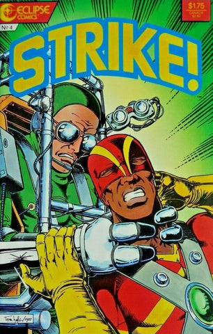 Strike #4 - Eclipse Comics - 1987
