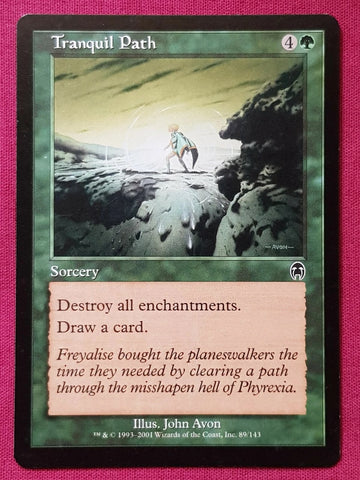 "Tranquil Path" - Magic The Gathering Card - Apocalypse