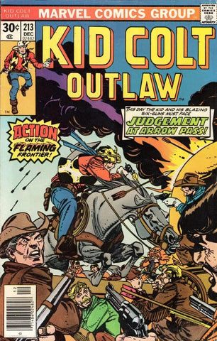Kid Colt: Outlaw #213 - Marvel Comics - 1977