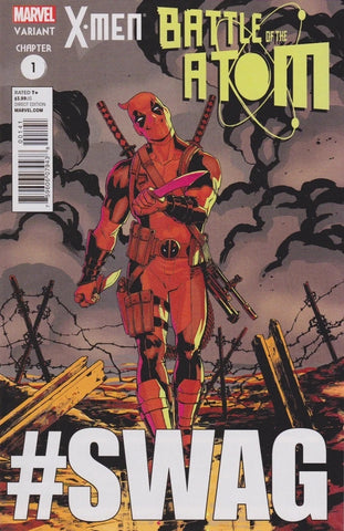 X-Men: Battle of the Atom #1 - Marvel Comics - 2013 - Deadpool Variant