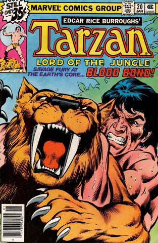 Tarzan #8 - Marvel Comics - 1979