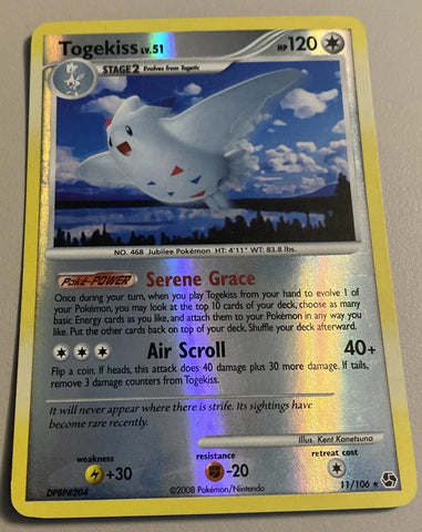Togekiss 11/106 Holo Rare - Pokémon Card - Great Encounters