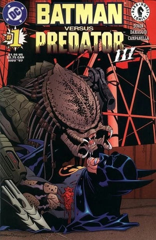 Batman Versus Predator 3 #1 - DC Comics - 1997