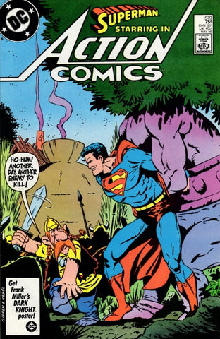 Action Comics #579 - DC Comics - 1986