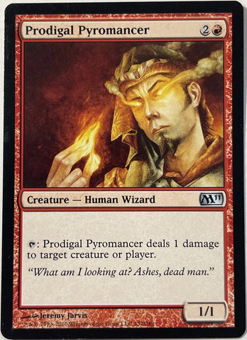 "Prodigal Pyromancer" - Magic The Gathering Card - M11