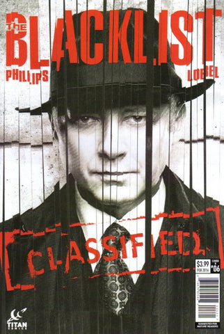 The Blacklist #6 - Titan Comics - 2016 - Cover B