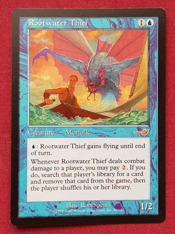 "Rootwater Thief" - Magic The Gathering - Nemesis