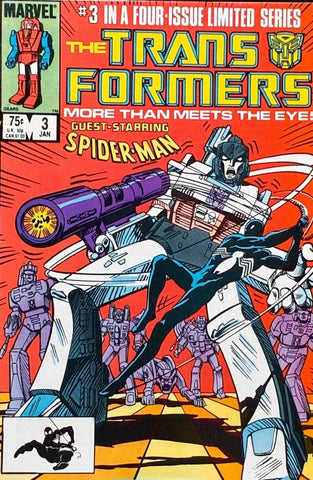 Transformers #3 - Marvel Comics - 1985