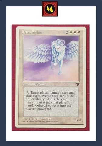 "Petra Sphinx" - Magic The Gathering Card - Chronicles