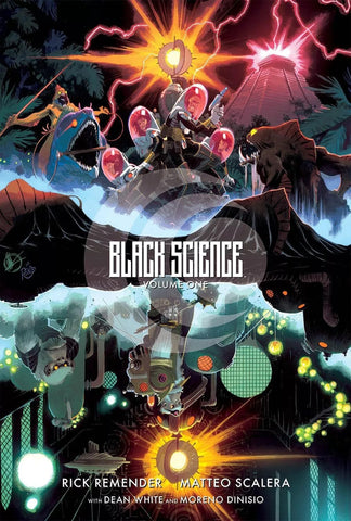 Black Science Vol 1: The Beginner's Guide to Entropy 10th Anniversary Deluxe Hardcover