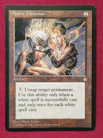 "Nacre Talisman" x4 - Magic The Gathering - Ice Age - 4-Card Playset