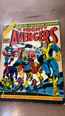 Marvel Treasury Edition: The Mighty Avengers #7 - Marvel Comics -  1975