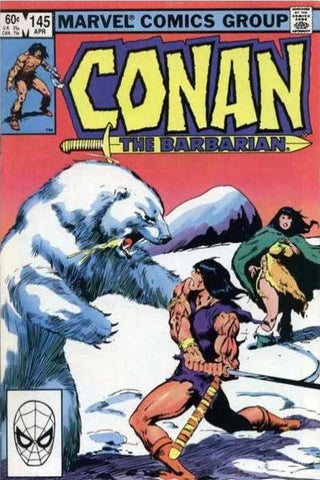 Conan the Barbarian #145 - Marvel Comics - 1983