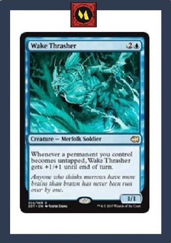"Wake Thrasher" - Magic The Gathering Card - DDT