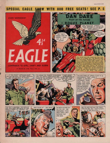 Eagle Comic Vol.7 No.11 - British - 1956